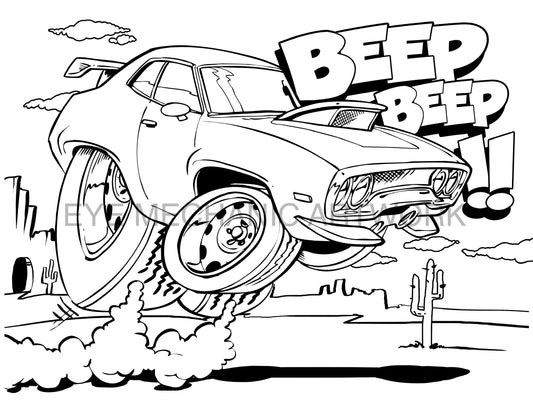 Stay Tooned Coloring Book - Vol #4