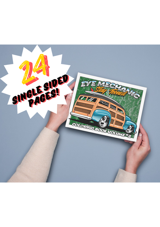 Stay Tooned Coloring Book - Vol #2