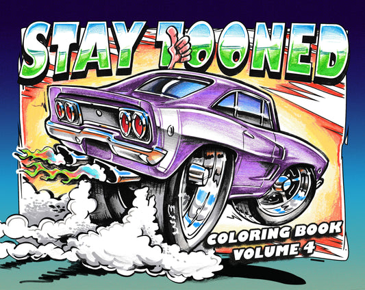 Stay Tooned Coloring Book - Vol #4
