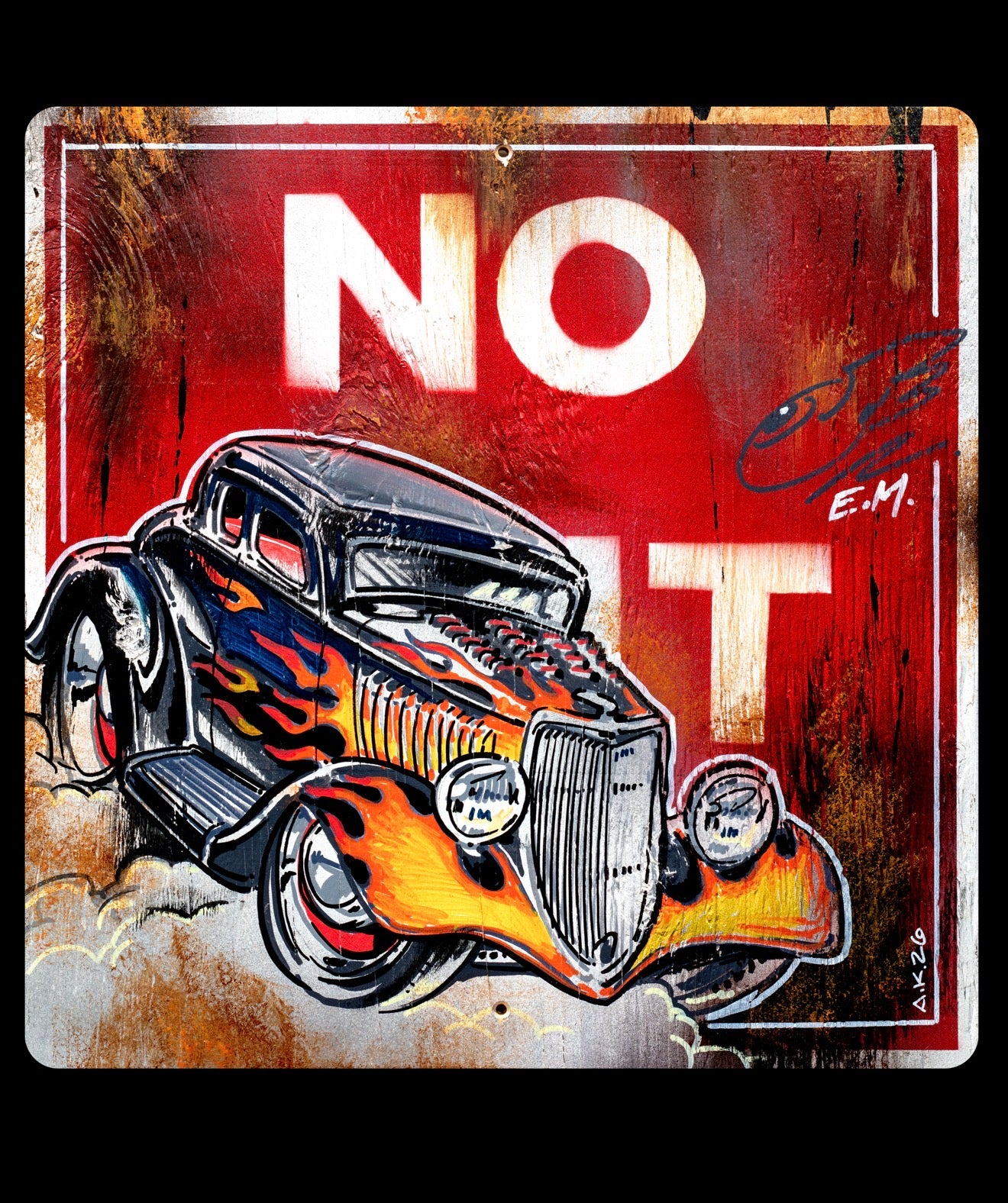 No Exit Sticker