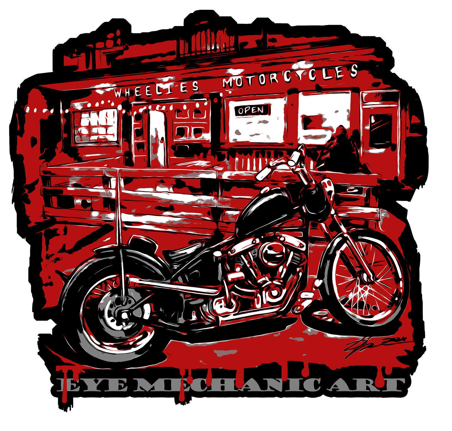 Bar Bike Sticker