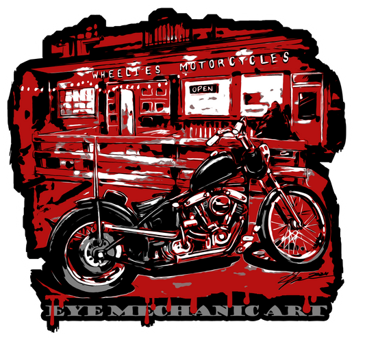 Bar Bike Sticker