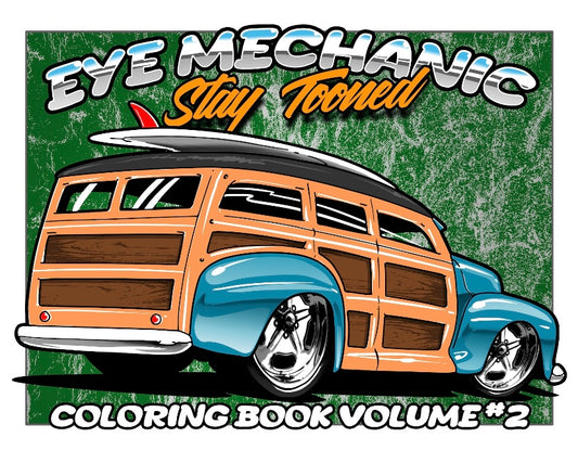 Stay Tooned Coloring Book - Vol #2