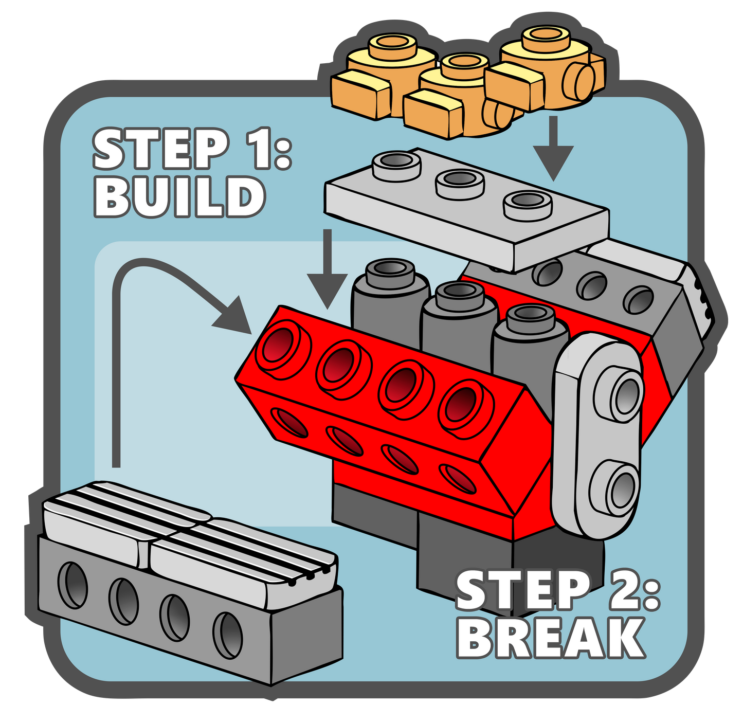 Building Blocks Sticker