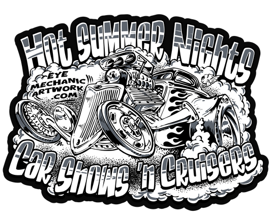 Summer Nights Sticker