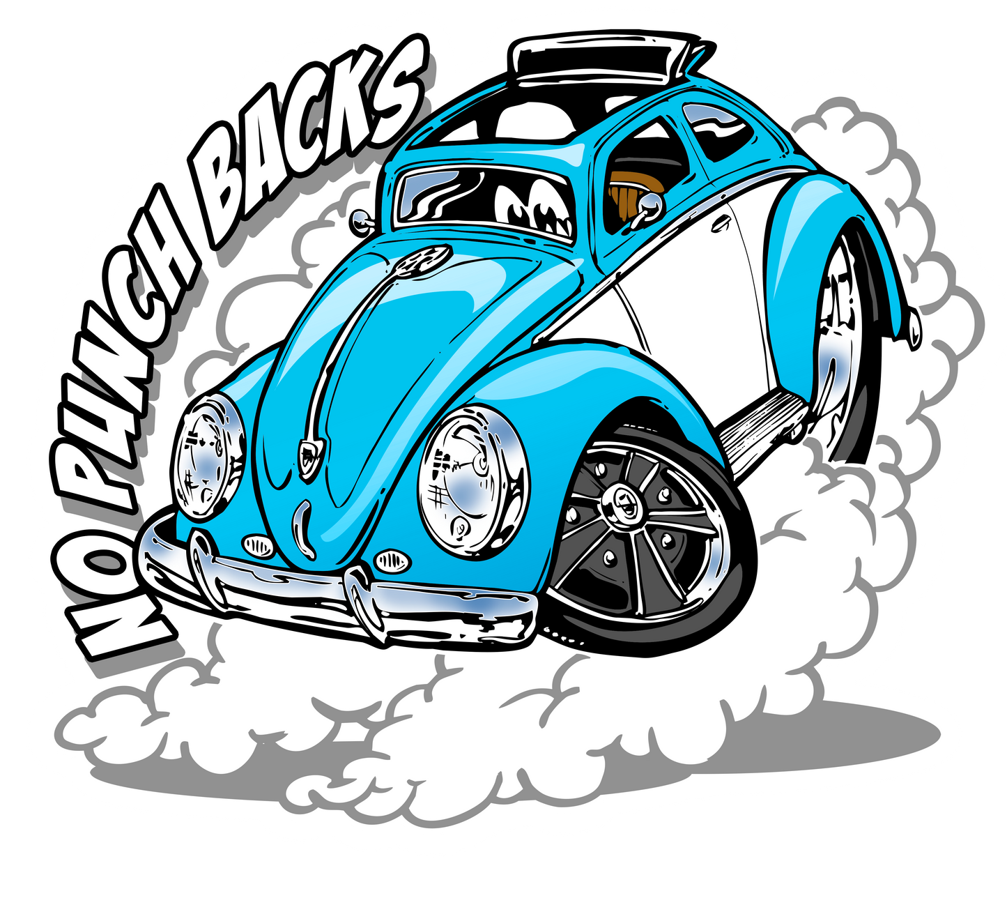 No Punch Backs Sticker ‘24