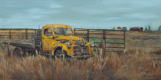 Prairie Farm Truck  - Original Artwork