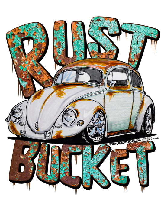 Rust Bucket Sticker