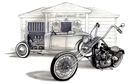 Series One 'Kerr St Service' - Print/Original Artwork