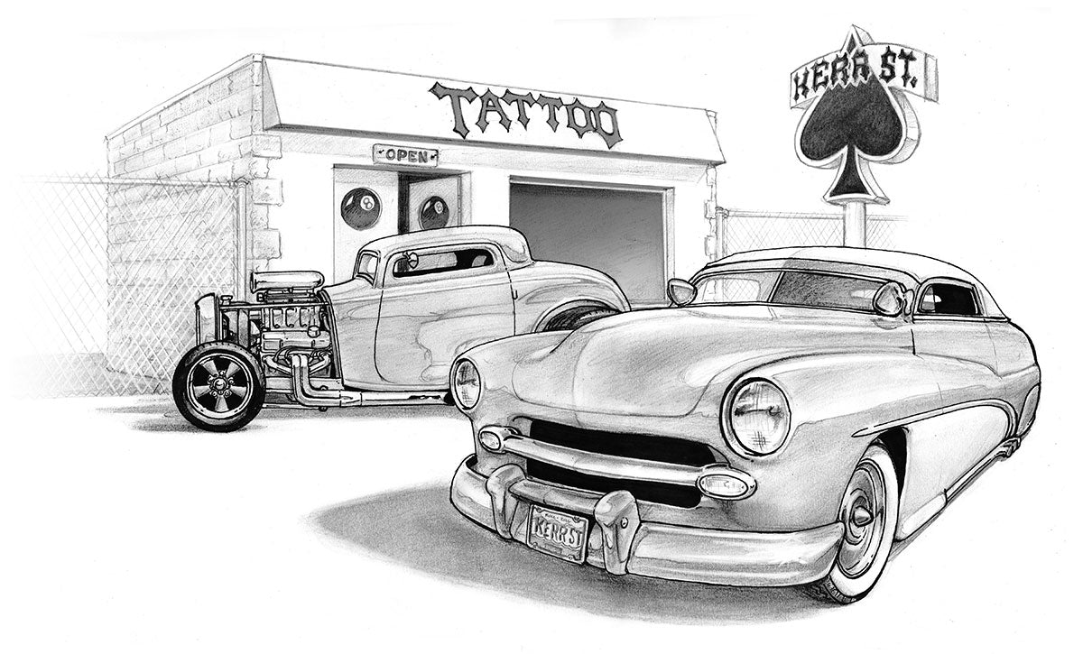 Series One 'KSK Tattoo' - Print/Original Artwork