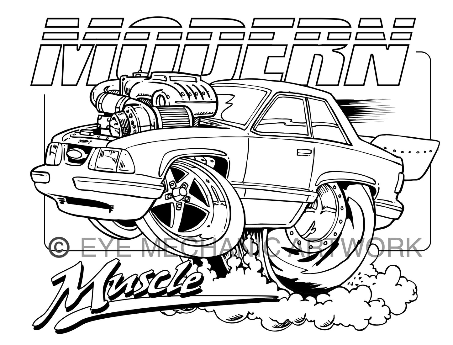 Stay Tooned Coloring Book - Vol #4