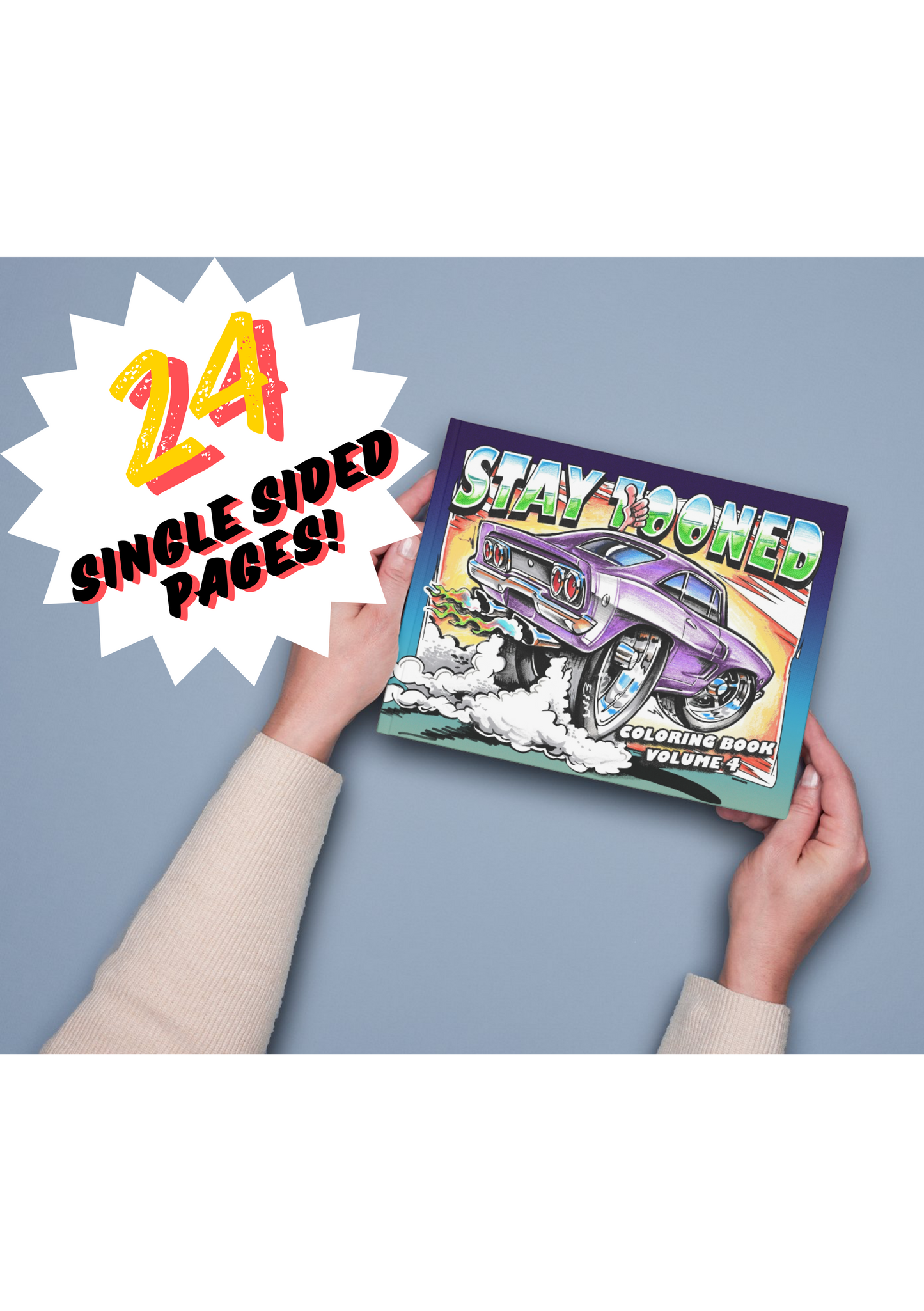 Stay Tooned Coloring Book - Vol #4