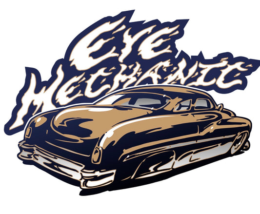 Eye Mechanic Kustom Sticker