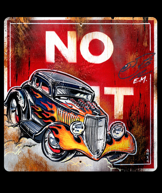 No Exit Sticker