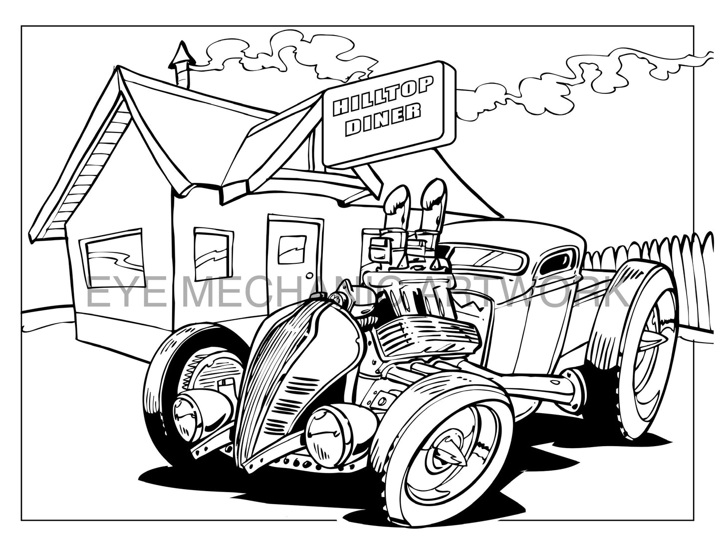 Stay Tooned Coloring Book - Vol #4