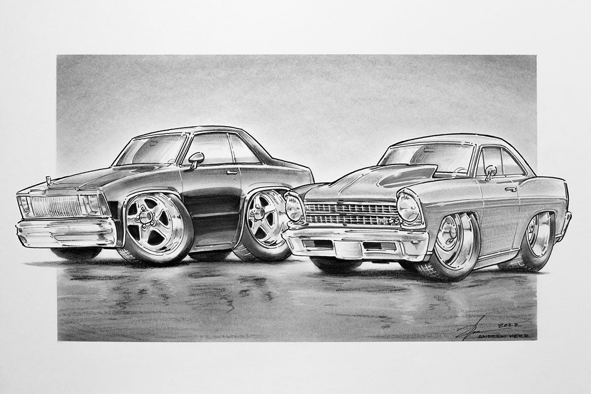 Murdock Custom Car Drawings Page
